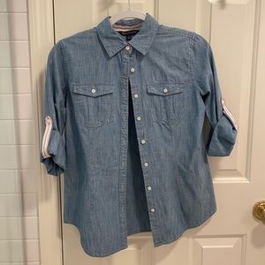Misses Brooks Brothers Denim Blouse (jean blouse)